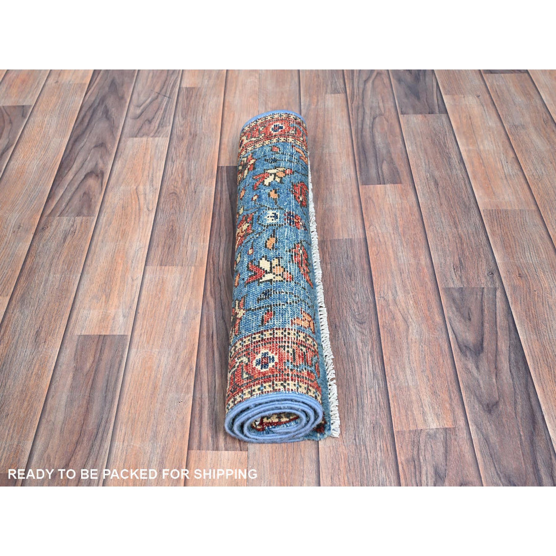 Hand Knotted  Rectangle Doormat > Design# CCSR86371 > Size: 2'-0" x 2'-10"