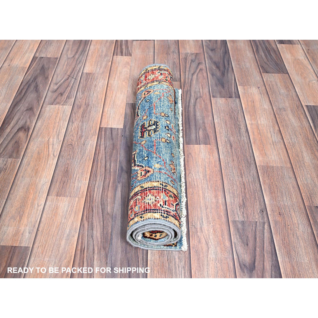 Hand Knotted  Rectangle Doormat > Design# CCSR86376 > Size: 1'-11" x 2'-11"