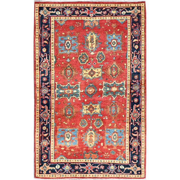 Hand Knotted  Rectangle Area Rug > Design# CCSR86387 > Size: 3'-0" x 4'-9"