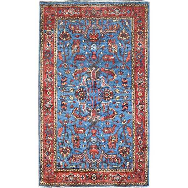 Hand Knotted  Rectangle Area Rug > Design# CCSR86396 > Size: 2'-10" x 4'-11"