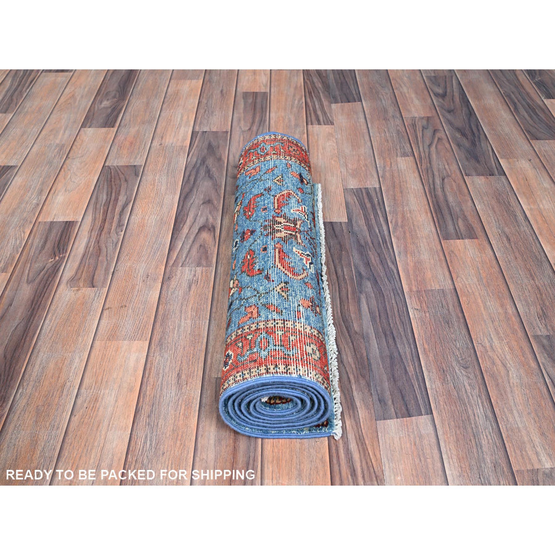 Hand Knotted  Rectangle Runner > Design# CCSR86397 > Size: 2'-1" x 5'-7"
