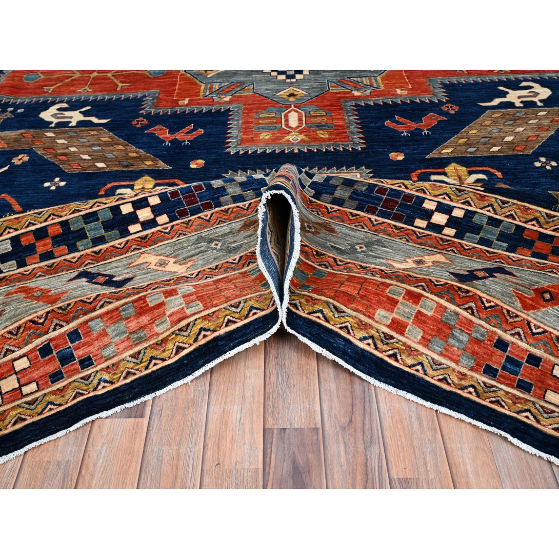 Hand Knotted  Rectangle Area Rug > Design# CCSR86408 > Size: 12'-0" x 14'-5"