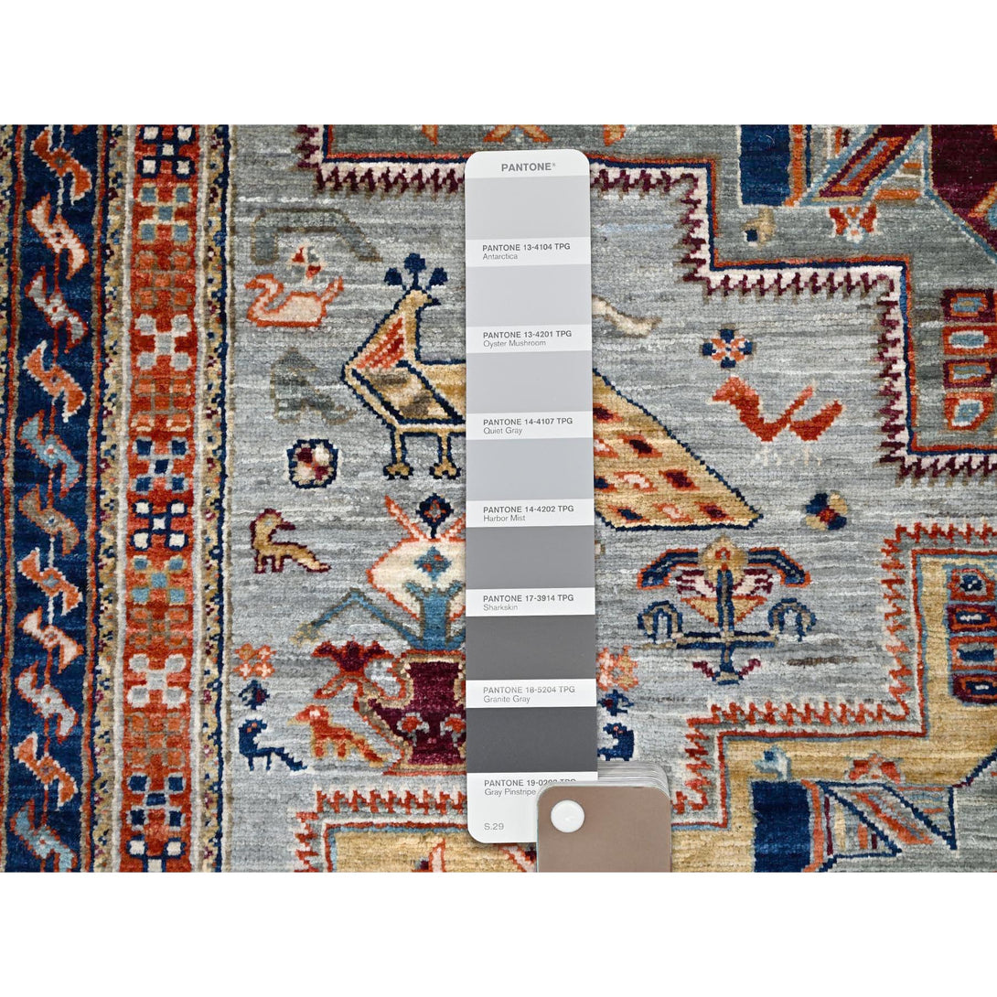 Hand Knotted  Rectangle Runner > Design# CCSR86418 > Size: 4'-2" x 11'-3"