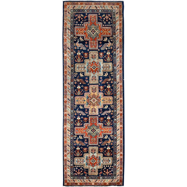 Hand Knotted  Rectangle Runner > Design# CCSR86419 > Size: 2'-6" x 7'-11"