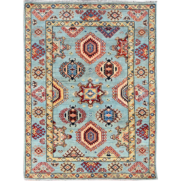 Hand Knotted  Rectangle Area Rug > Design# CCSR86464 > Size: 3'-4" x 4'-6"