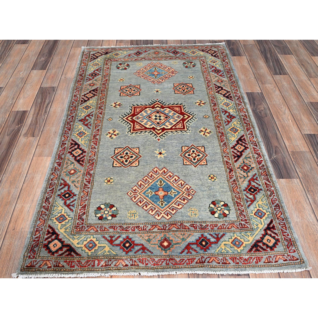 Hand Knotted  Rectangle Area Rug > Design# CCSR86465 > Size: 3'-1" x 4'-11"