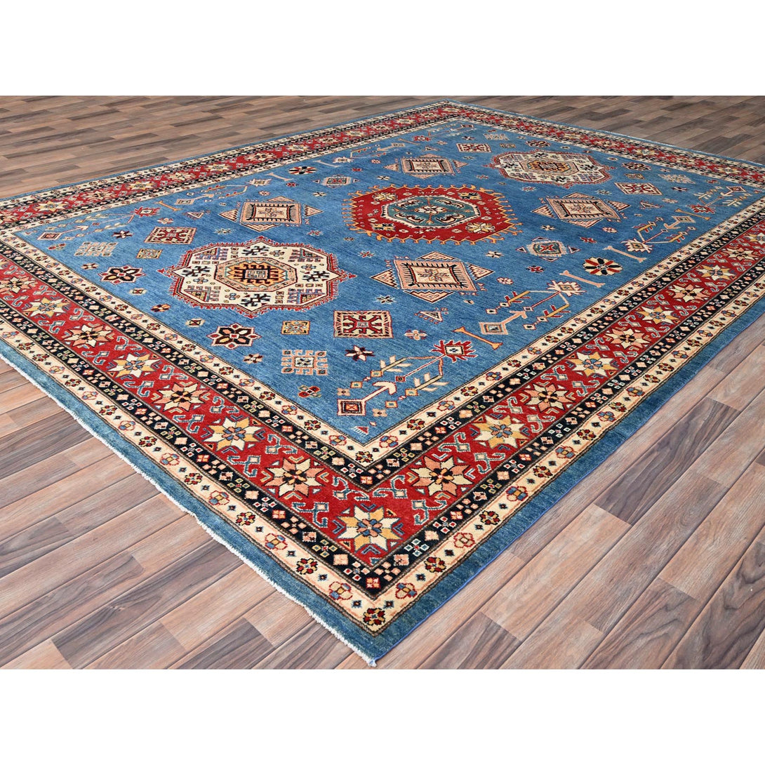 Hand Knotted  Rectangle Area Rug > Design# CCSR86479 > Size: 9'-2" x 11'-10"