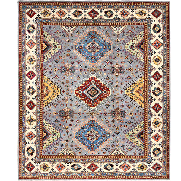 Hand Knotted  Rectangle Area Rug > Design# CCSR86482 > Size: 8'-2" x 9'-9"