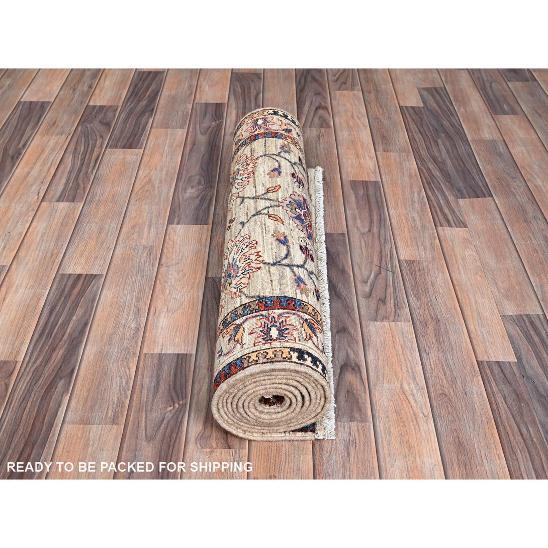 Hand Knotted  Rectangle Runner > Design# CCSR86487 > Size: 2'-7" x 9'-5"