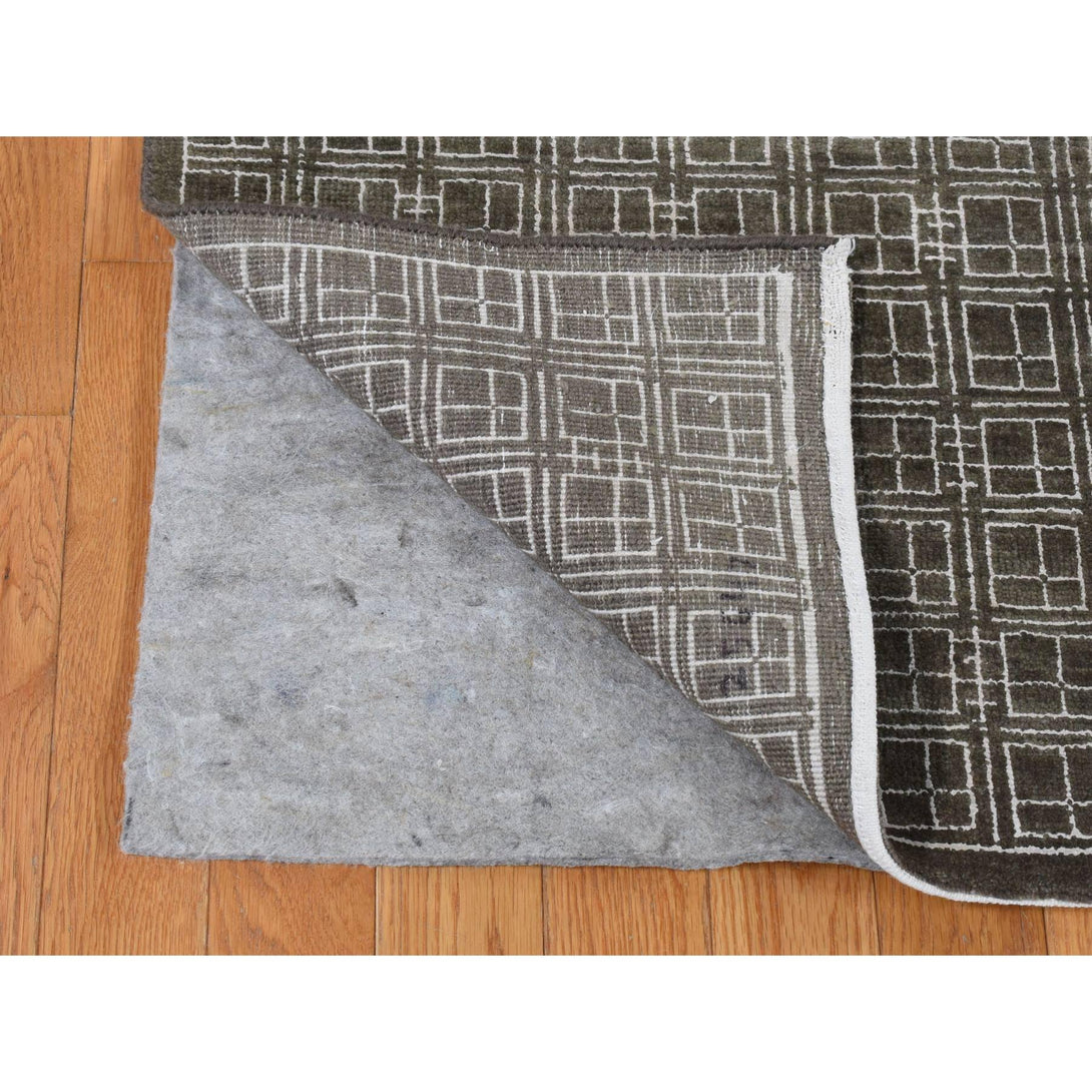 Hand Knotted Modern Area Rug > Design# CCSR87030 > Size: 8'-1" x 9'-9"