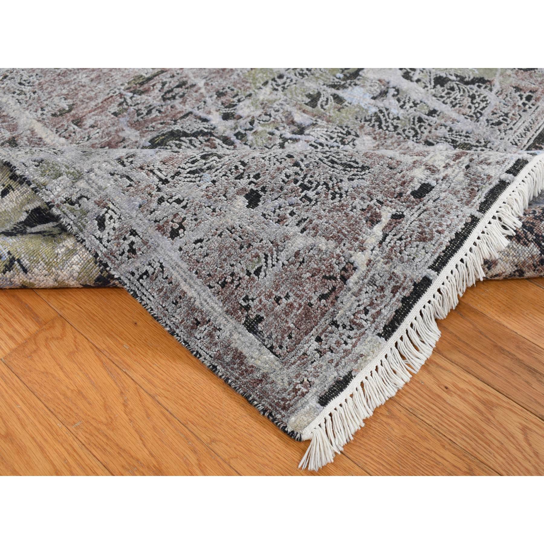 Hand Knotted Modern Area Rug > Design# CCSR87046 > Size: 8'-0" x 10'-1"