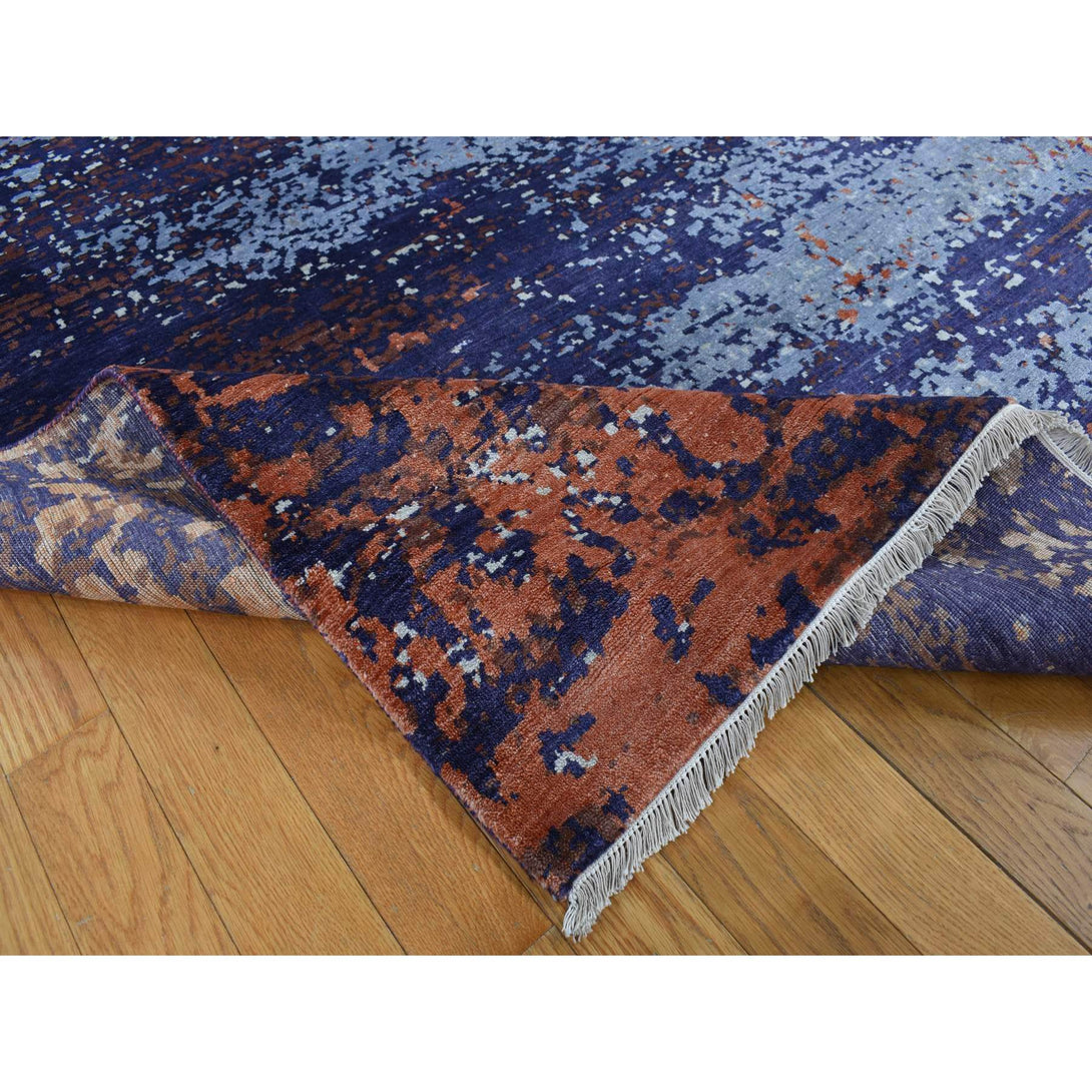 Hand Knotted Decorative Rugs Area Rug > Design# CCSR87066 > Size: 8'-10" x 11'-10"