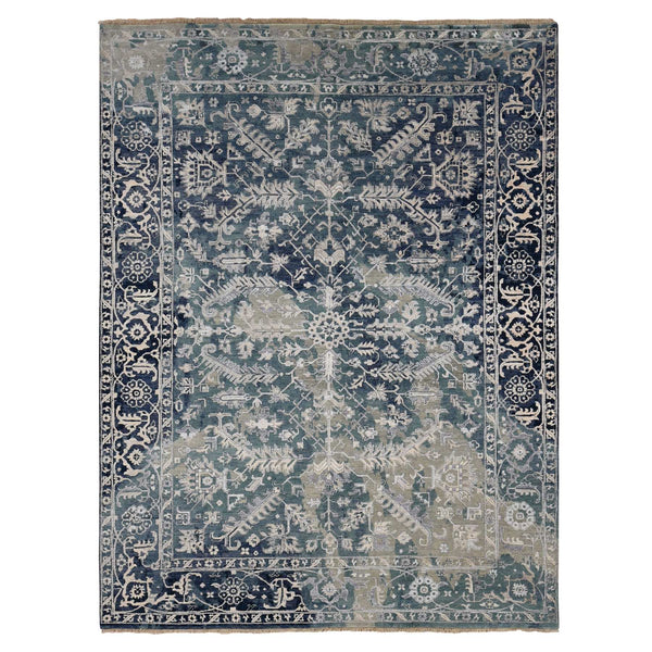 Hand Knotted Modern Area Rug > Design# CCSR87069 > Size: 8'-10" x 12'-0"