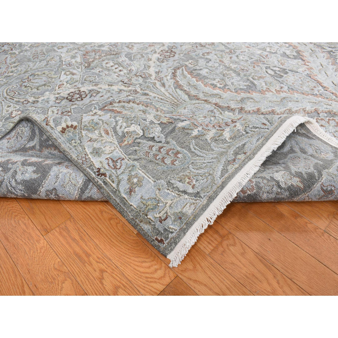 Hand Knotted Decorative Rugs Area Rug > Design# CCSR87073 > Size: 9'-0" x 12'-2"