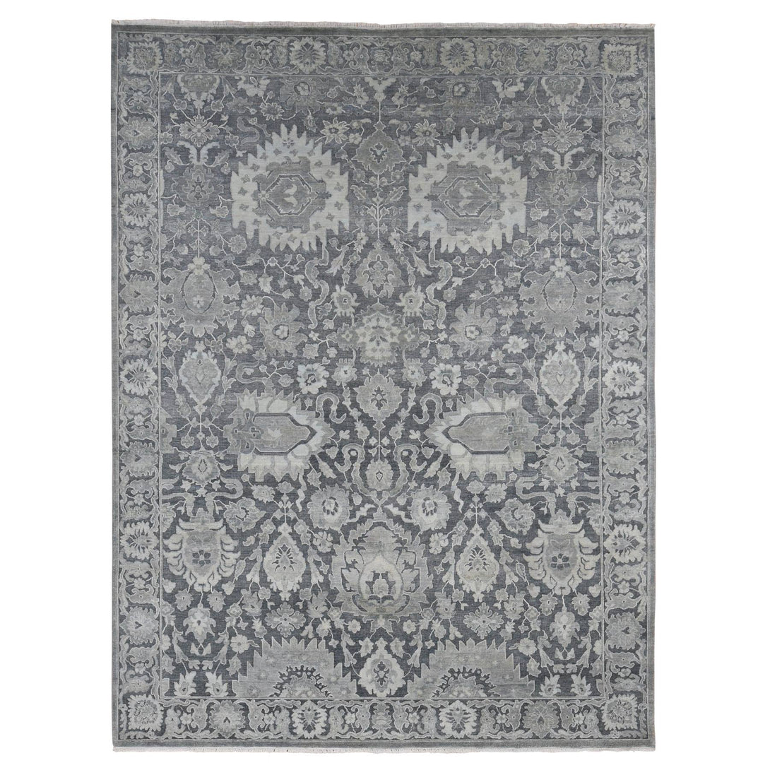 Hand Knotted Decorative Rugs Area Rug > Design# CCSR87078 > Size: 9'-0" x 11'-10"