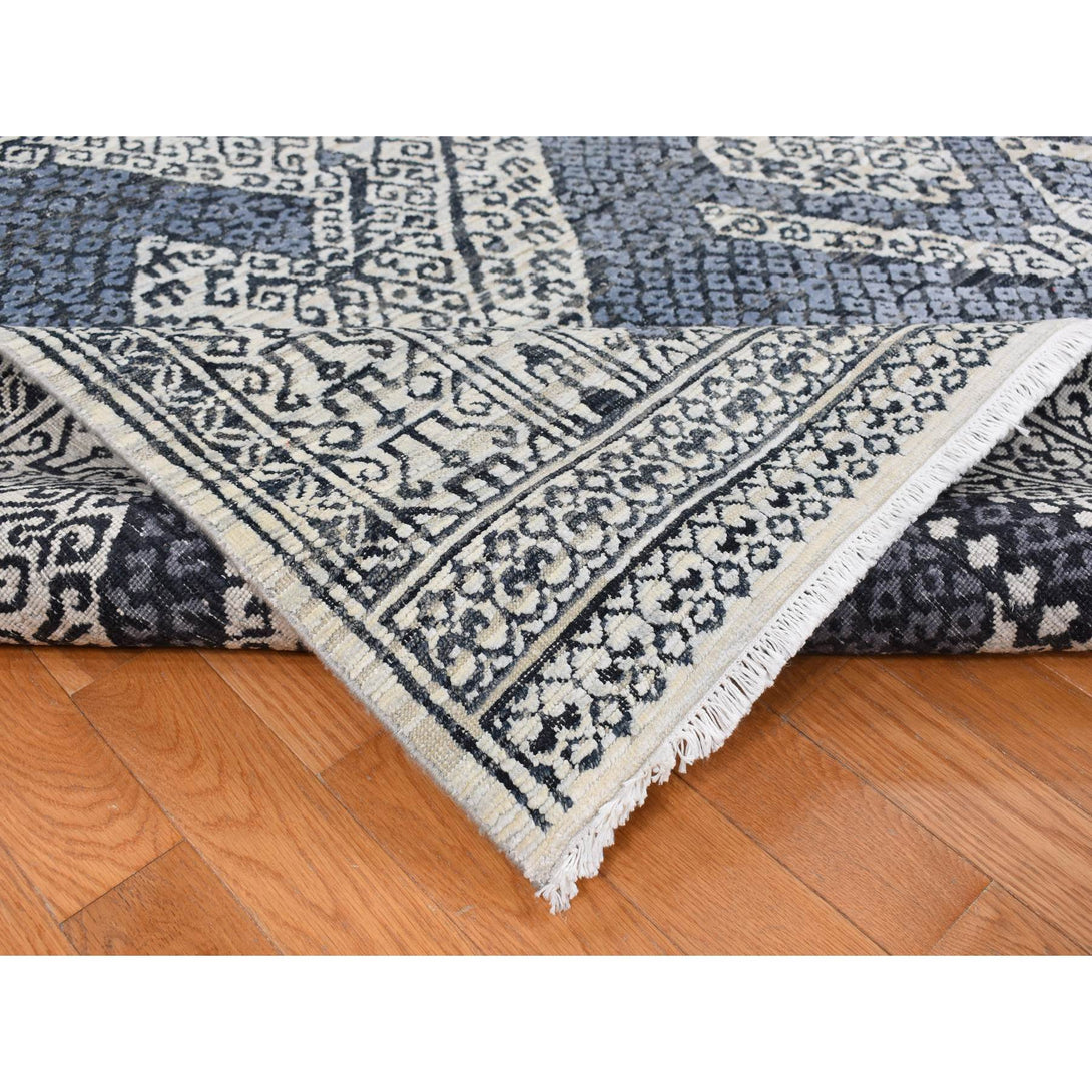 Hand Knotted Modern Area Rug > Design# CCSR87079 > Size: 9'-0" x 12'-3"