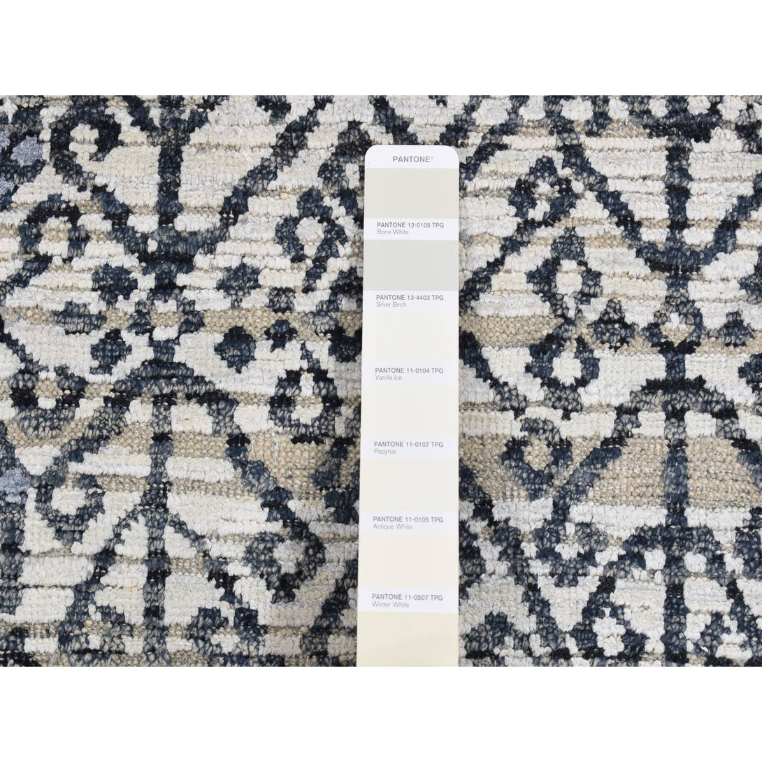 Hand Knotted Modern Area Rug > Design# CCSR87079 > Size: 9'-0" x 12'-3"