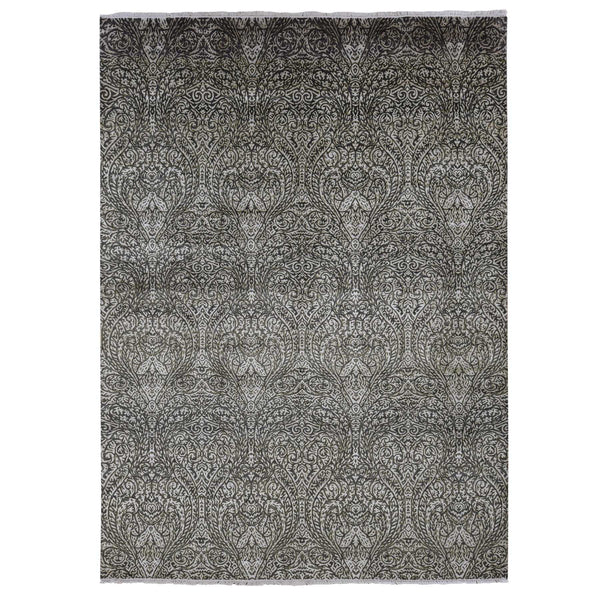 Hand Knotted Modern Area Rug > Design# CCSR87081 > Size: 8'-8" x 12'-3"