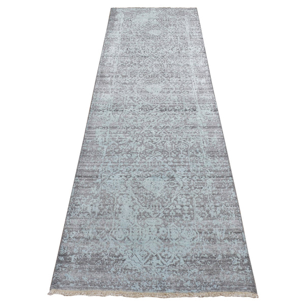 Hand Knotted  Rectangle Runner > Design# CCSR87258 > Size: 2'-7" x 9'-9"