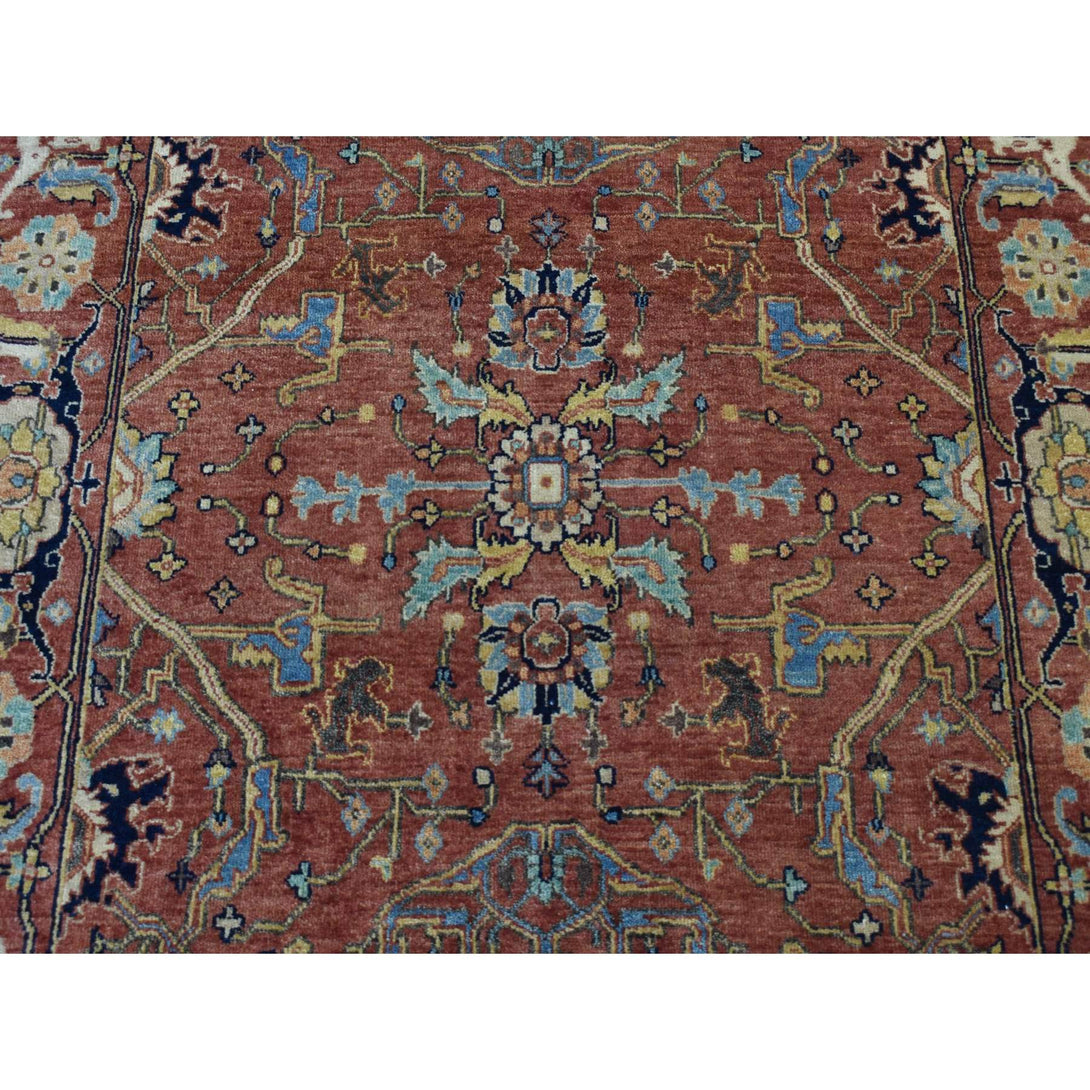 Hand Knotted  Rectangle Area Rug > Design# CCSR87323 > Size: 3'-10" x 6'-0"