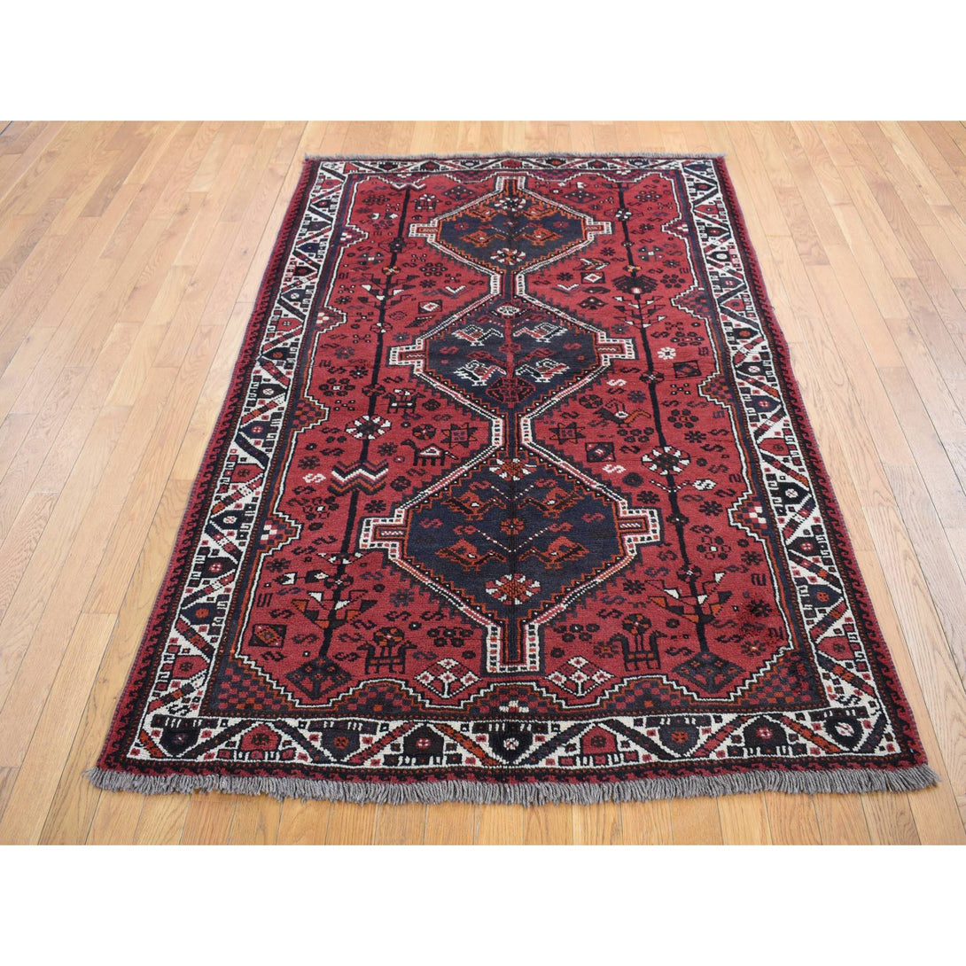 Hand Knotted  Rectangle Area Rug > Design# CCSR87382 > Size: 4'-8" x 6'-10"