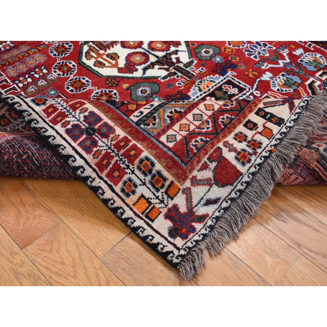 Hand Knotted  Rectangle Area Rug > Design# CCSR87387 > Size: 4'-5" x 6'-5"