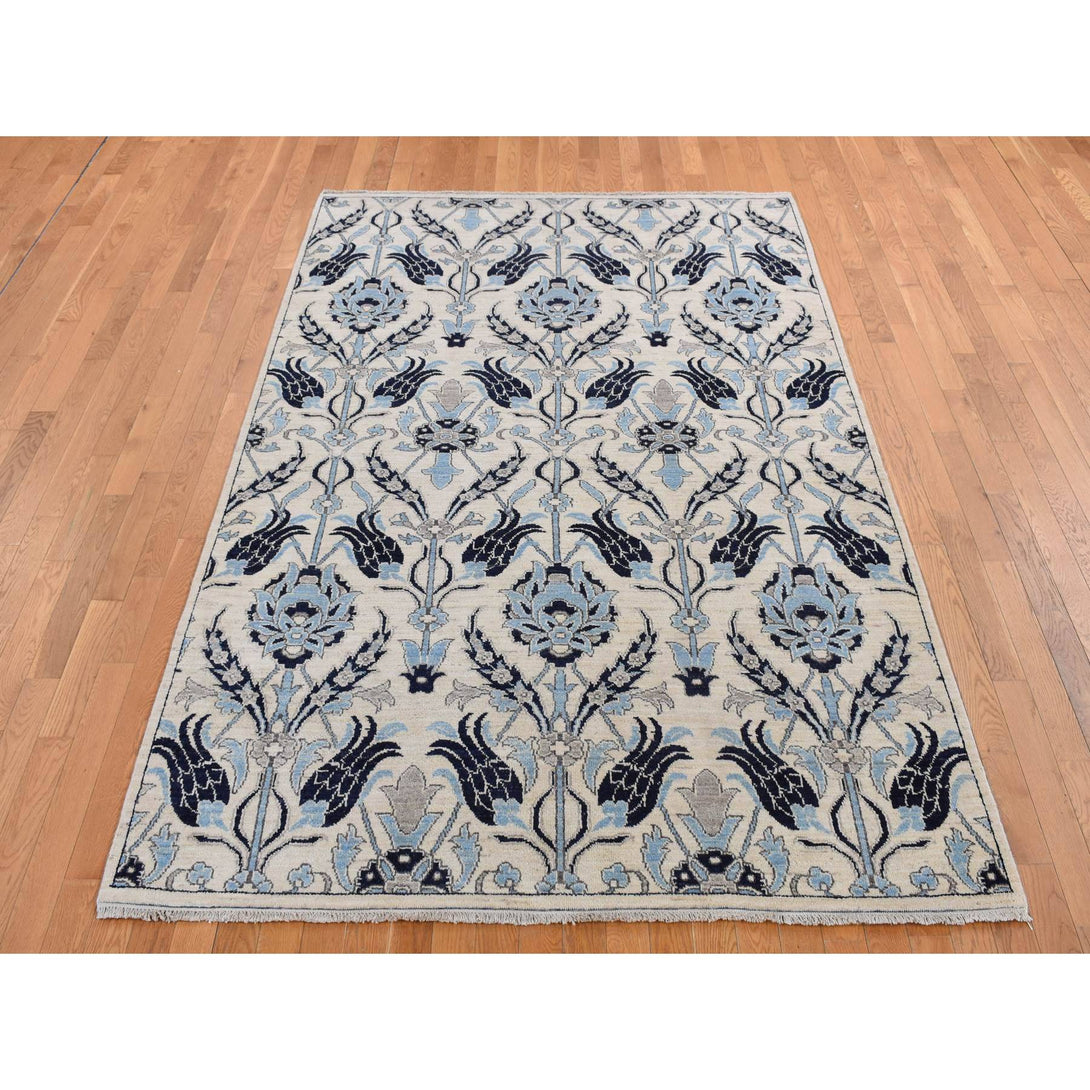 Hand Knotted  Rectangle Area Rug > Design# CCSR87425 > Size: 6'-0" x 9'-1"