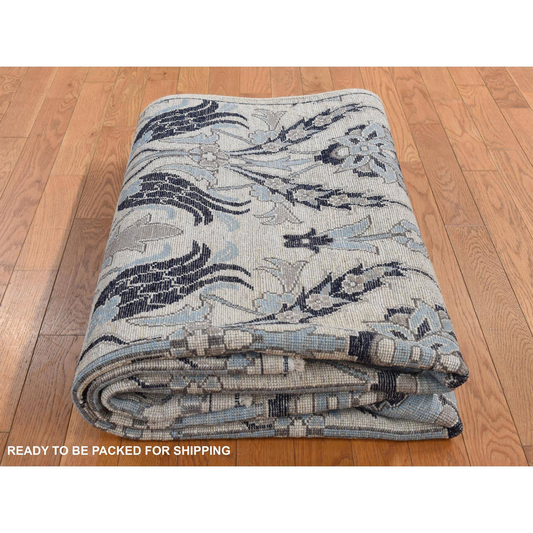 Hand Knotted  Rectangle Area Rug > Design# CCSR87425 > Size: 6'-0" x 9'-1"