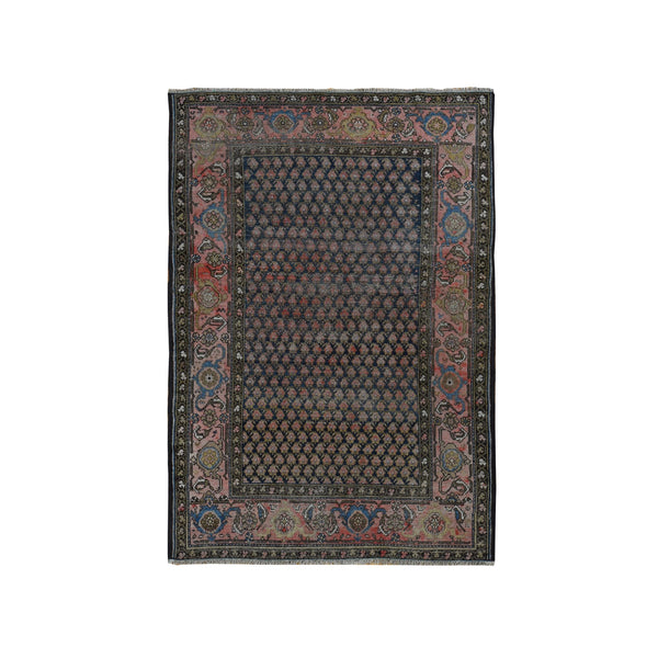 Hand Knotted Overdyed Rugs Area Rug > Design# CCSR87434 > Size: 4'-5" x 6'-6"