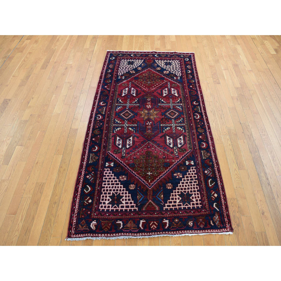 Hand Knotted  Rectangle Area Rug > Design# CCSR87440 > Size: 4'-3" x 9'-0"
