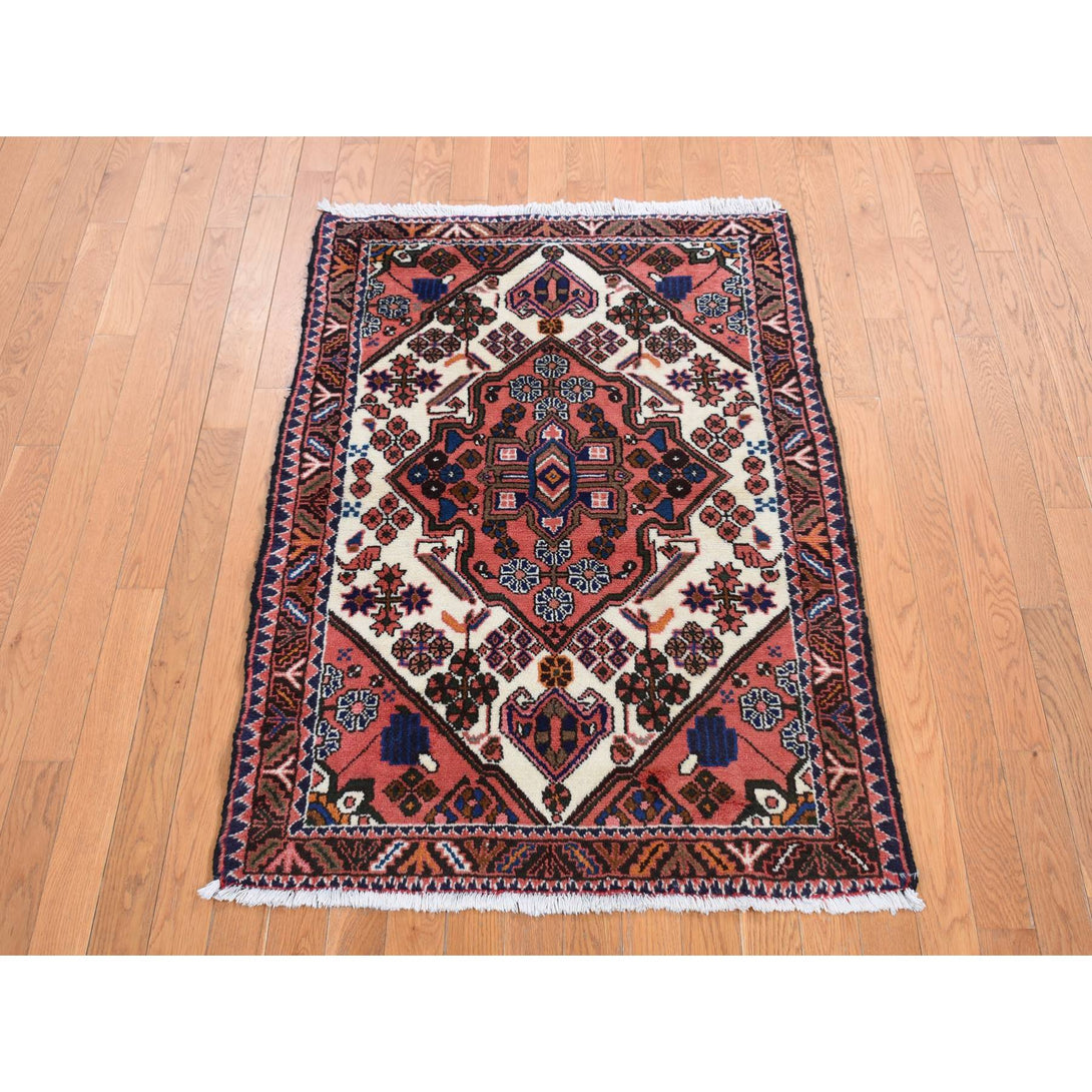 Hand Knotted  Rectangle Area Rug > Design# CCSR87441 > Size: 3'-4" x 4'-9"