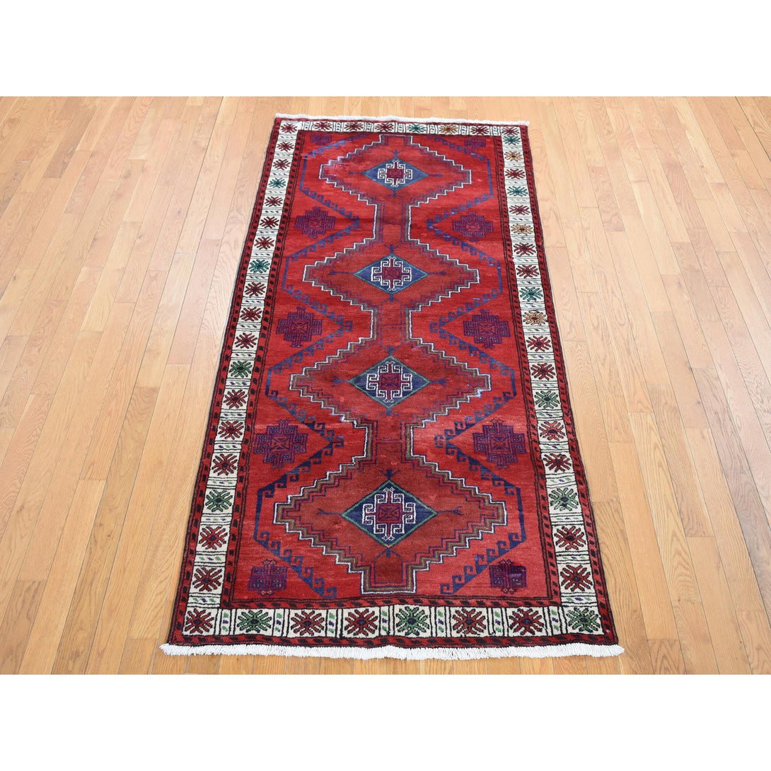 Hand Knotted  Rectangle Area Rug > Design# CCSR87443 > Size: 3'-8" x 7'-9"
