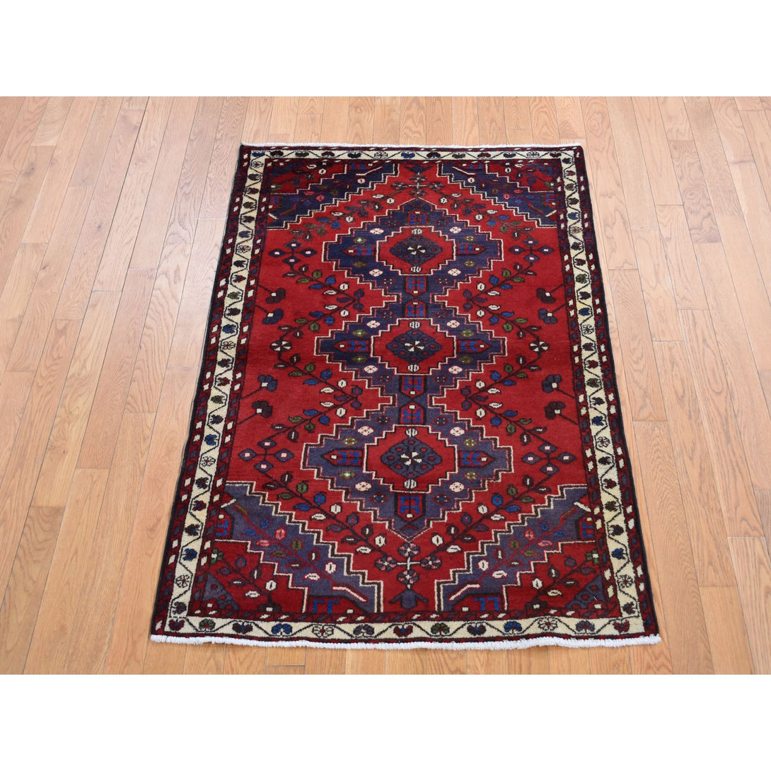 Hand Knotted  Rectangle Area Rug > Design# CCSR87447 > Size: 3'-5" x 5'-0"