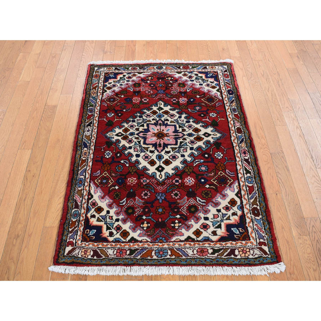 Hand Knotted  Rectangle Area Rug > Design# CCSR87457 > Size: 3'-7" x 4'-8"