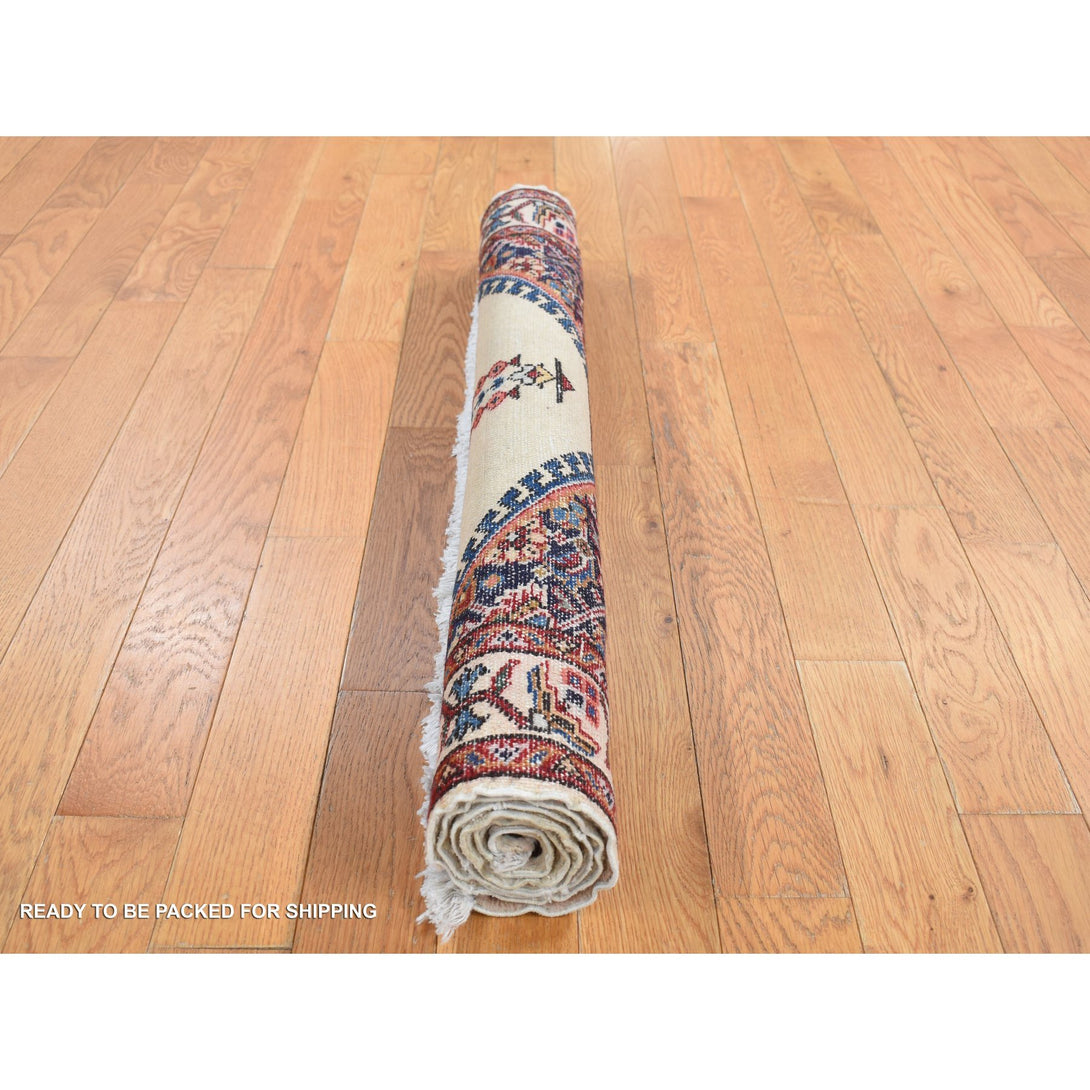 Hand Knotted  Rectangle Area Rug > Design# CCSR87459 > Size: 3'-3" x 4'-3"
