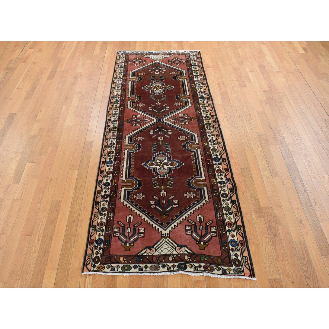 Hand Knotted  Rectangle Runner > Design# CCSR87469 > Size: 3'-9" x 9'-9"