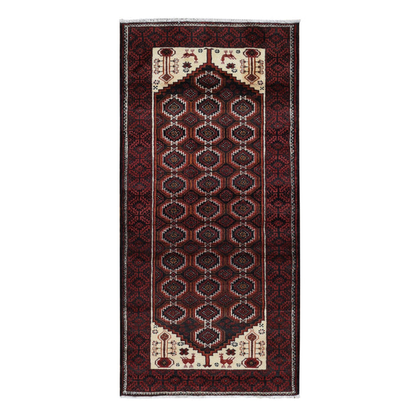Hand Knotted  Rectangle Area Rug > Design# CCSR87470 > Size: 3'-8" x 7'-9"