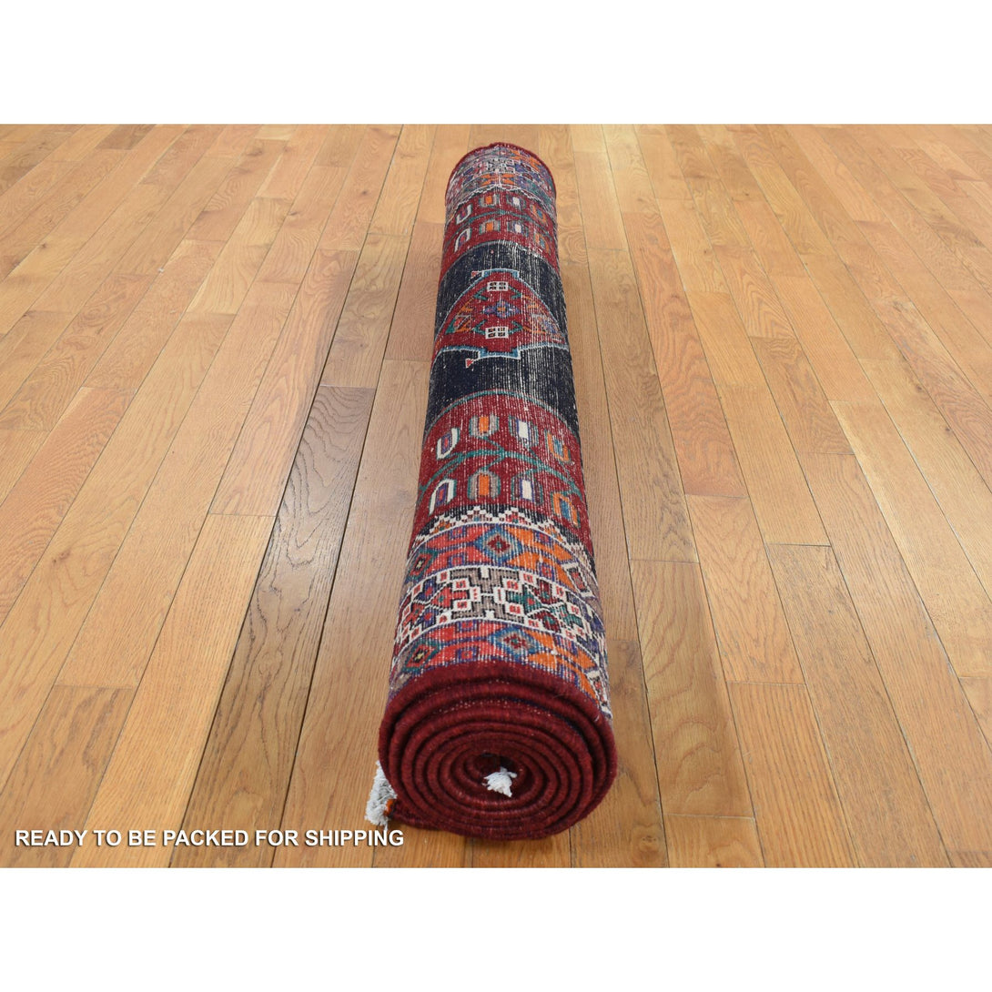 Hand Knotted  Rectangle Area Rug > Design# CCSR87472 > Size: 4'-8" x 9'-7"
