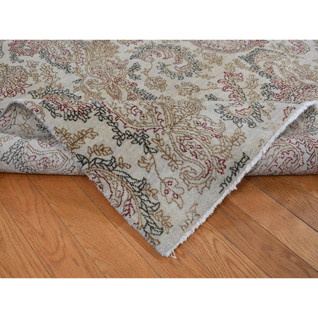 Hand Knotted  Rectangle Area Rug > Design# CCSR87519 > Size: 9'-1" x 12'-3"