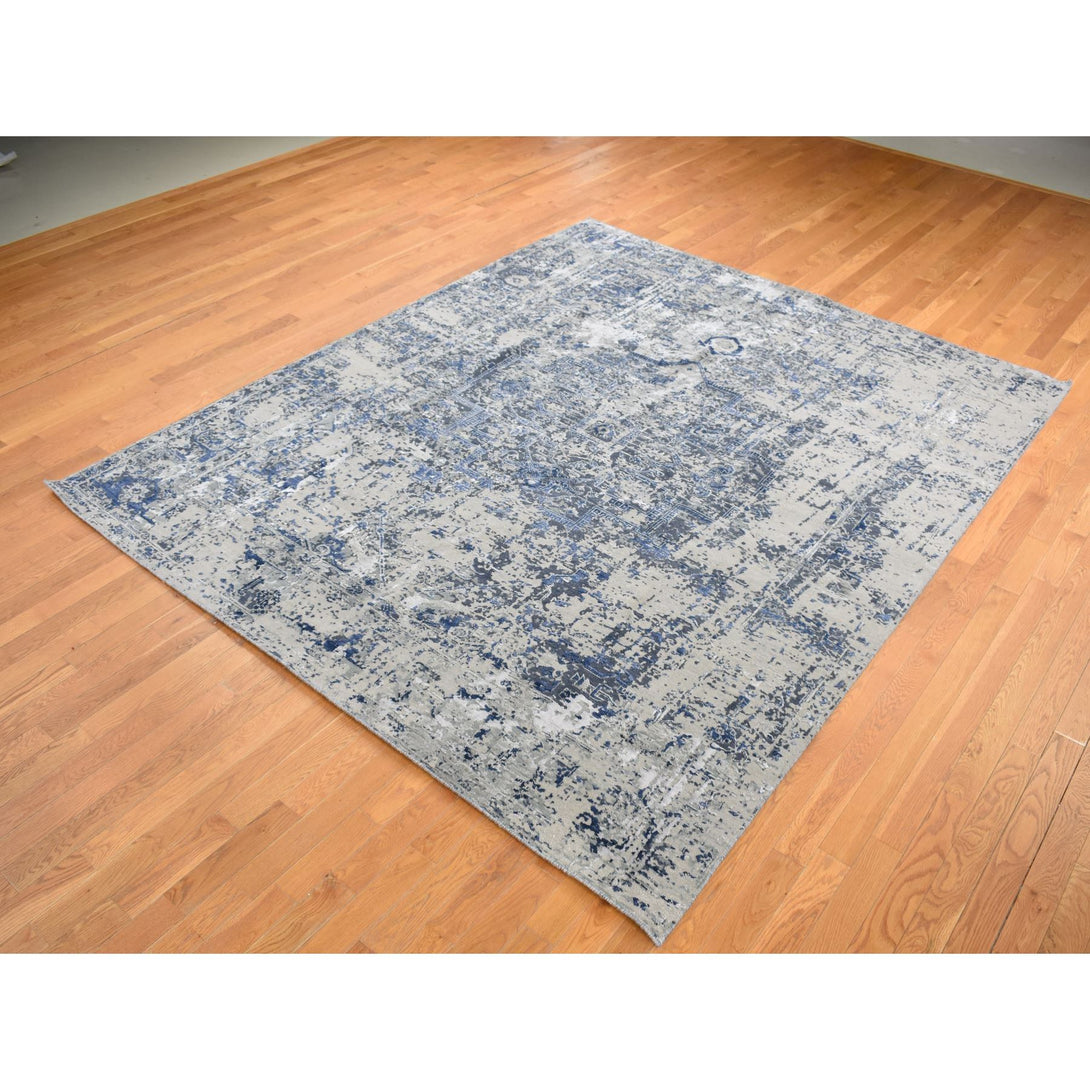 Hand Knotted  Rectangle Area Rug > Design# CCSR87567 > Size: 8'-2" x 10'-1"