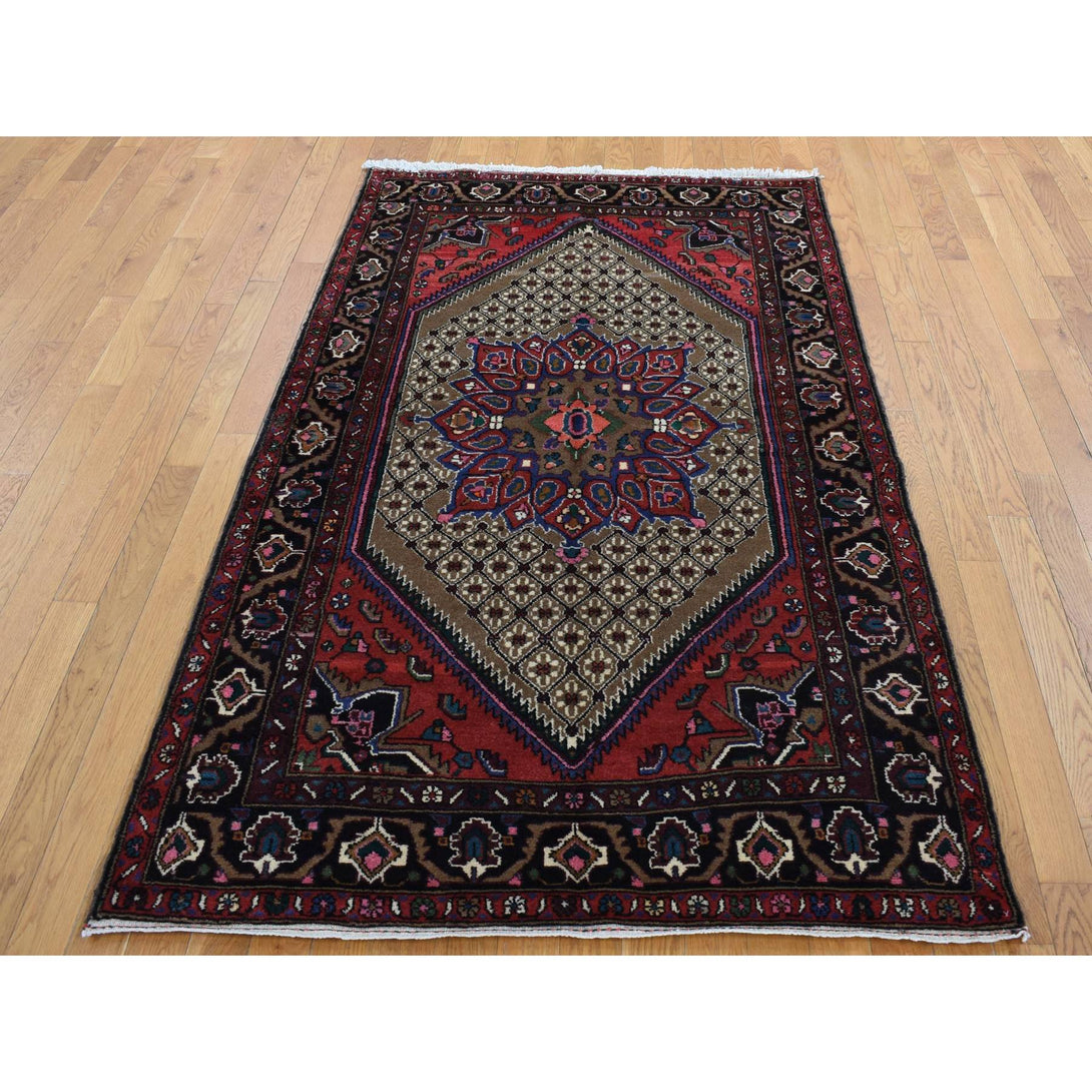 Hand Knotted  Rectangle Area Rug > Design# CCSR87574 > Size: 4'-1" x 6'-9"