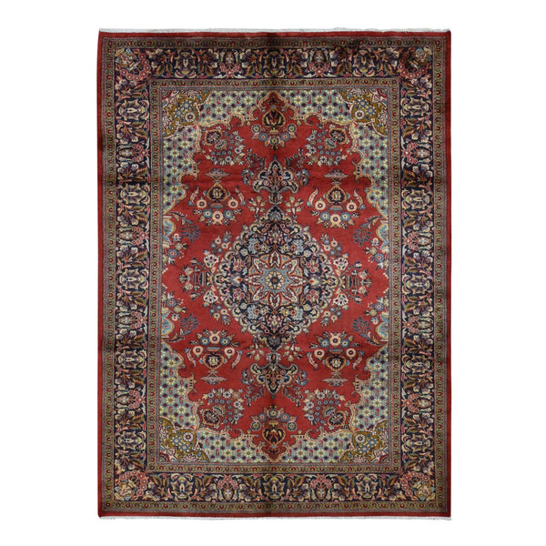 Hand Knotted  Rectangle Area Rug > Design# CCSR87596 > Size: 7'-2" x 10'-5"