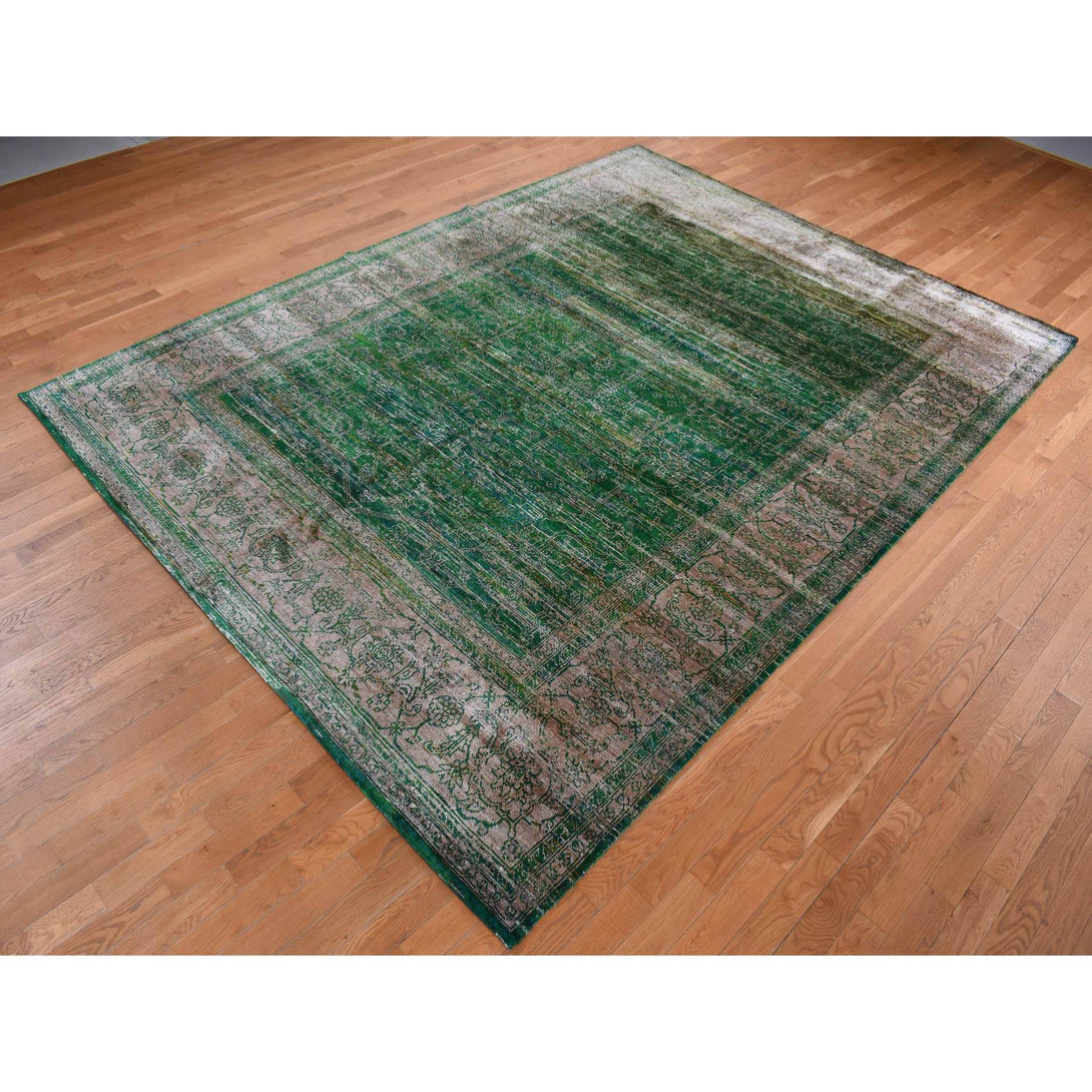 Hand Knotted  Rectangle Area Rug > Design# CCSR87599 > Size: 9'-0" x 12'-3"
