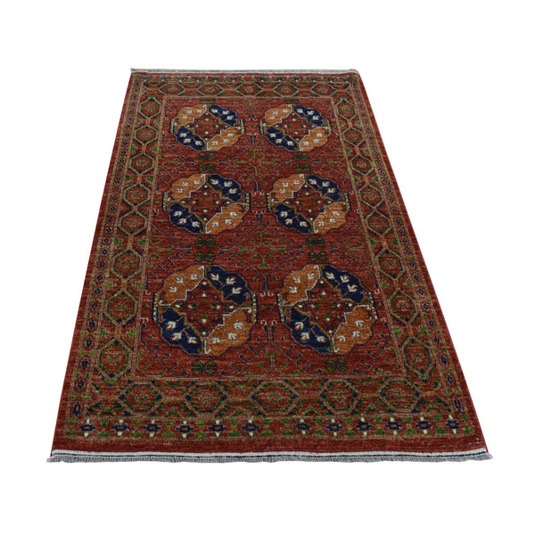 Hand Knotted  Rectangle Area Rug > Design# CCSR87613 > Size: 4'-1" x 6'-2"