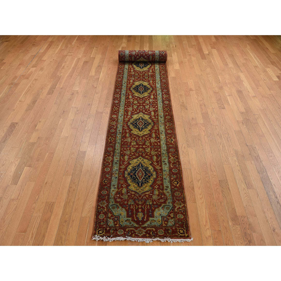 Hand Knotted  Rectangle Runner > Design# CCSR87623 > Size: 2'-7" x 17'-7"