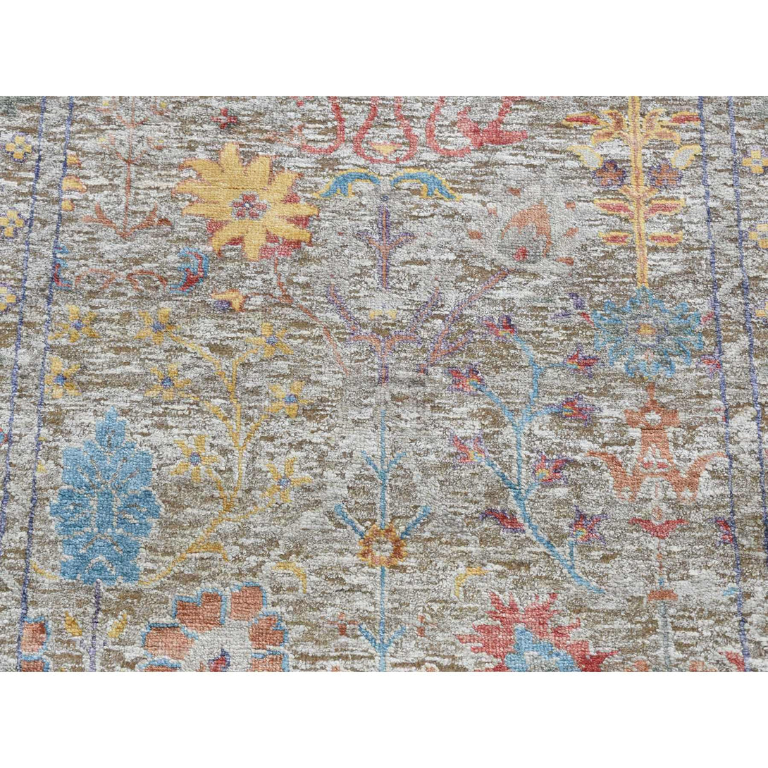 Hand Knotted  Rectangle Runner > Design# CCSR87629 > Size: 3'-1" x 12'-0"