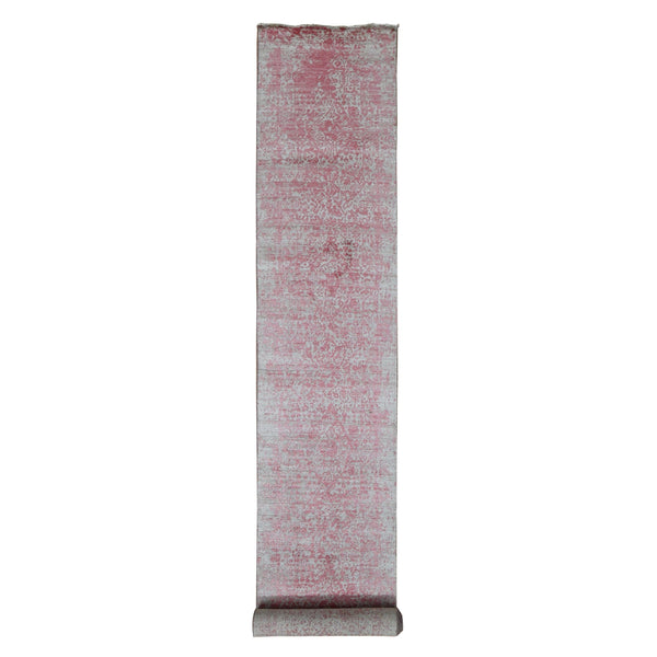 Hand Knotted  Rectangle Runner > Design# CCSR87631 > Size: 2'-5" x 15'-7"