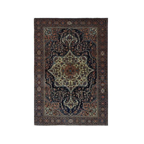 Hand Knotted  Rectangle Area Rug > Design# CCSR87639 > Size: 4'-4" x 6'-9"