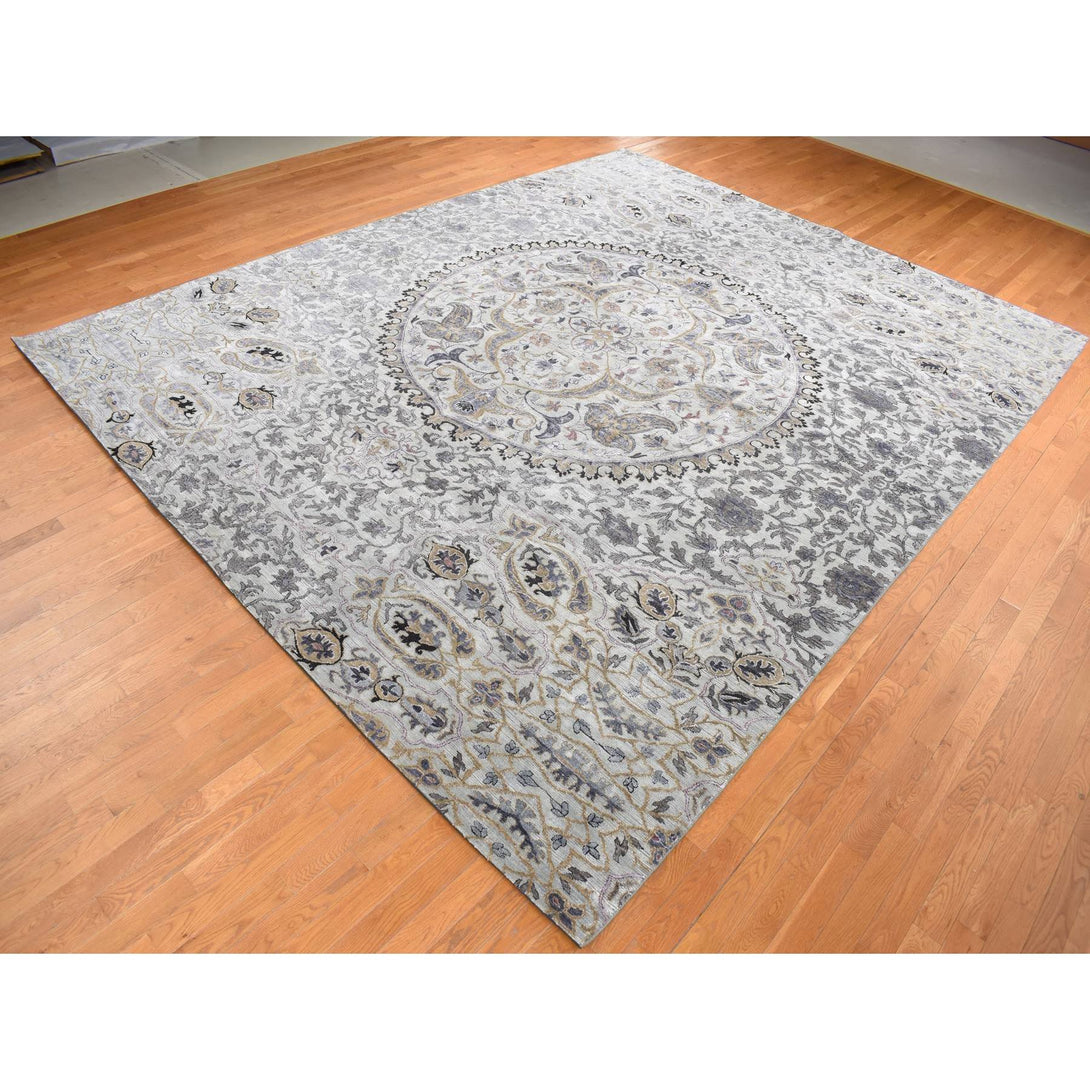 Hand Knotted  Rectangle Area Rug > Design# CCSR87652 > Size: 12'-0" x 15'-0"