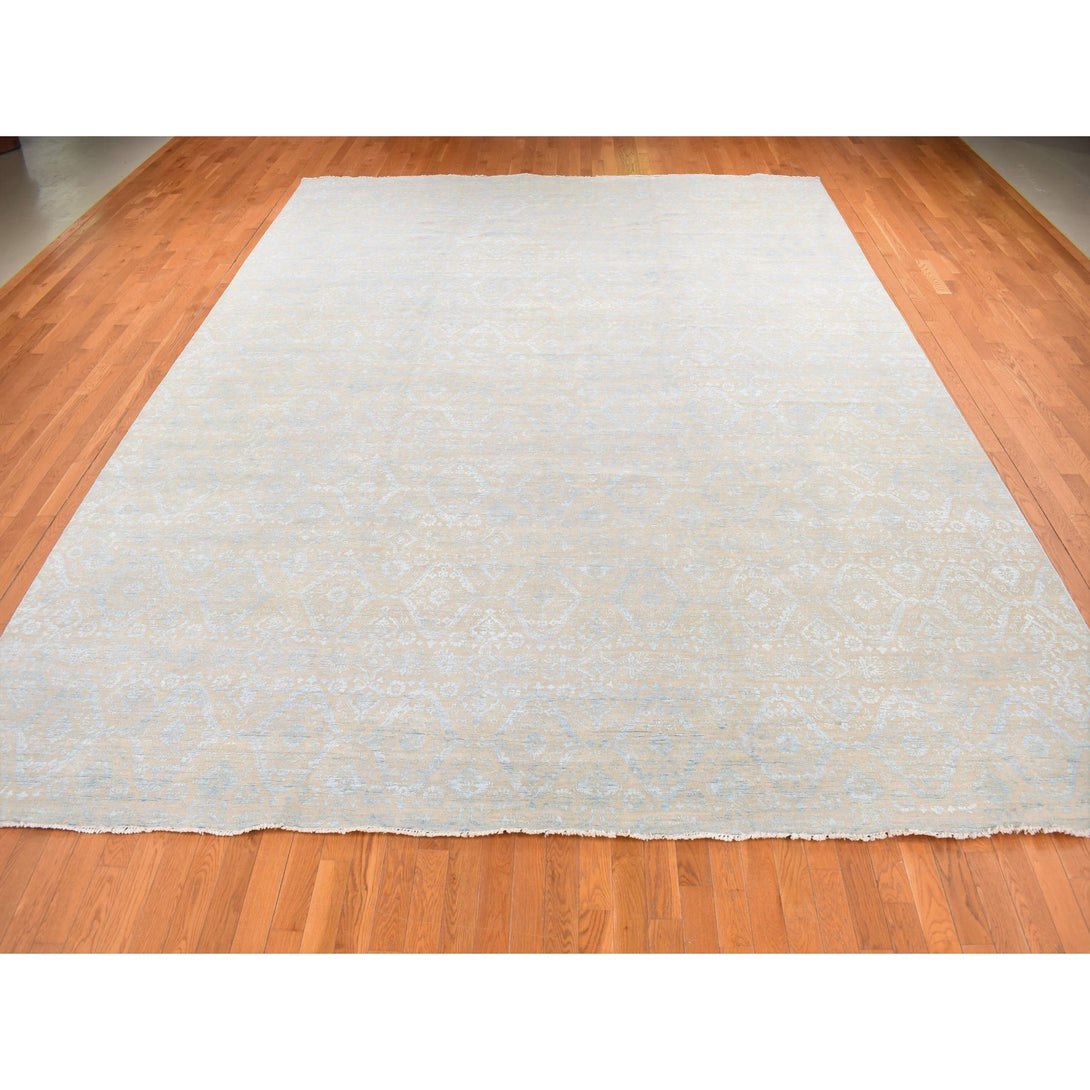 Hand Knotted  Rectangle Area Rug > Design# CCSR87663 > Size: 11'-10" x 15'-0"